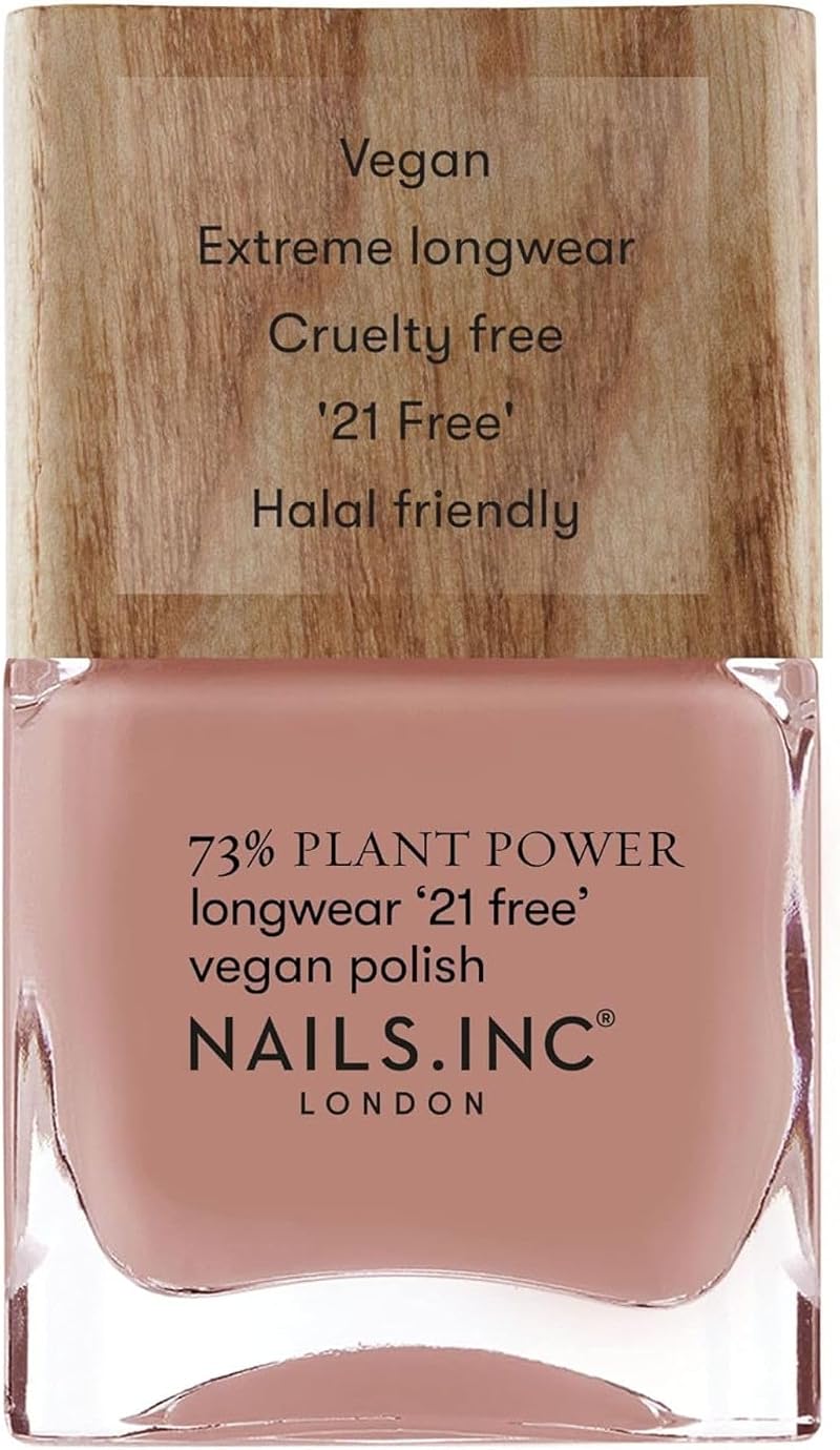 Nails.INC Plant Power Good Energy Caramel Brown Nail Polish 14 ml