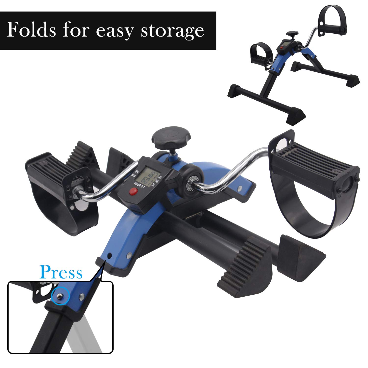 Friday discount Pedal Exerciser Portable Folding Exercise Bike
