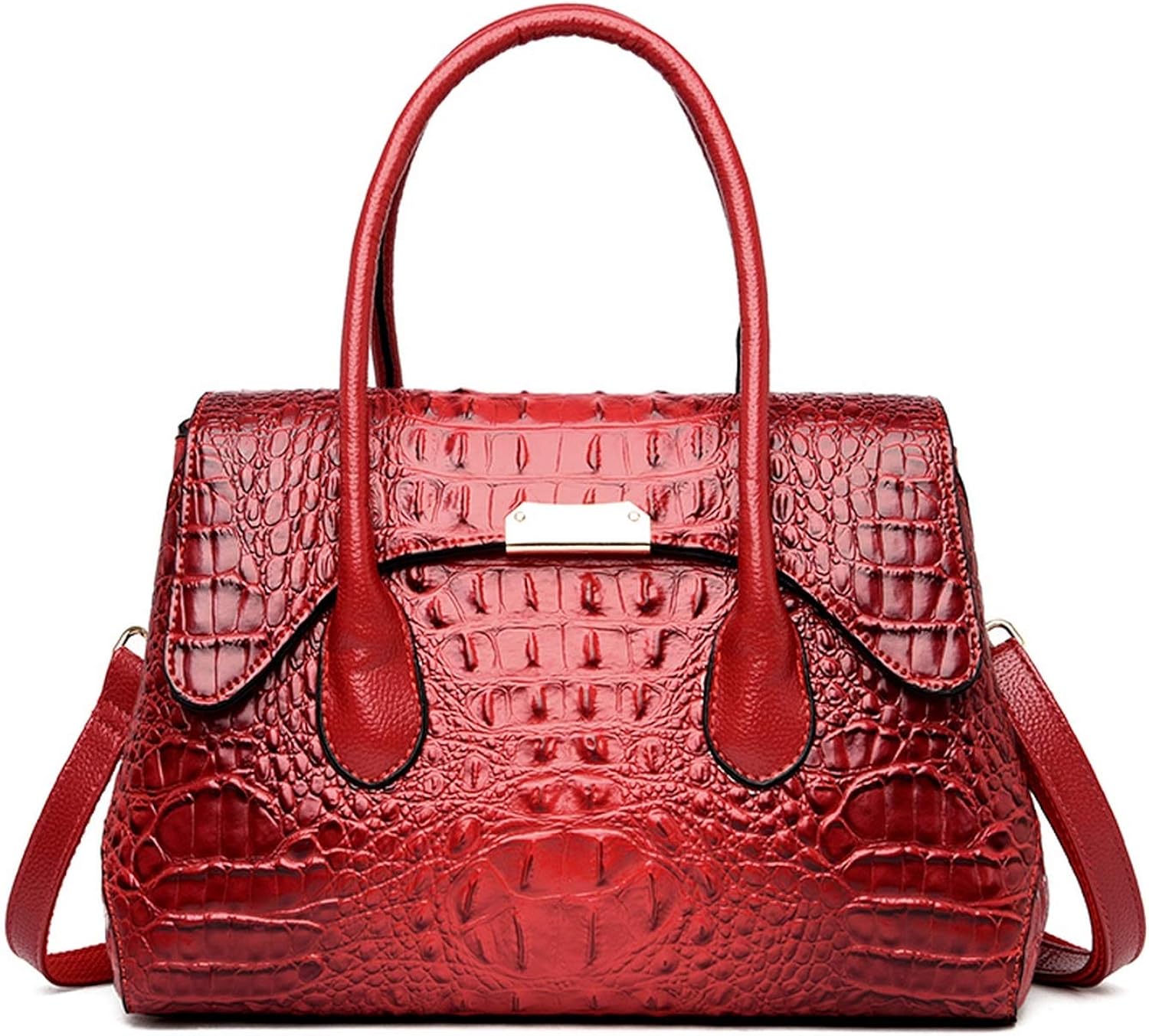 Quality Product Handbags Crocodile Pattern Large Capacity Tote Bag Shoulder Bags Yellow Brown About 32cm 15cm 21cm Clothing Retail Stores T Bull Com