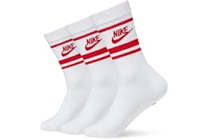 Nike Unisex Adult Sportswear Dri-FIT Everyday Essential Crew Socks (3 Pairs)