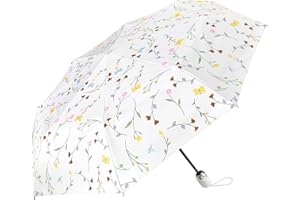 Cuby UV Sun Umbrella Compact Folding Travel Umbrella Auto Open and Close for Windproof, Rainproof & 99% UV Protection Parasol