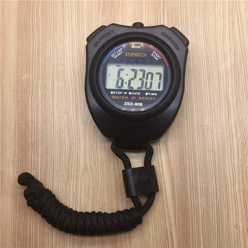 Cronometro Sportivo Digitale Da Collo - Stopwatch Professionale Per Palestra, Calcio E Allenamento - Foto 8