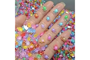 300 PCS Luminous Mini Resin Turtles, Glow in The Dark Tiny Turtle Figures for Fairy Garden, Aquarium Decoration and DIY Craft