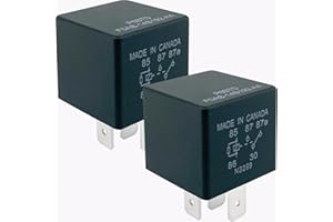 SONZROD 2-Pack P6STD FOAB-14B192-AA Relay 12V 40A 5-Pin SPDT Automotive Fuel Pump Starter Relay Compatible with Ford F-150, Explorer, Expedition, Transit (2010-2018) - Fixes Power Failure & Ignition Issues