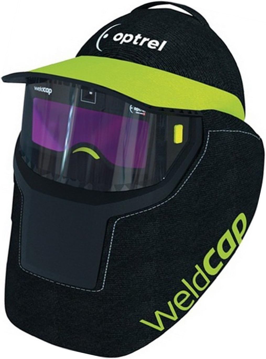 Auto Darkening Welding Helmet, Blck/Green