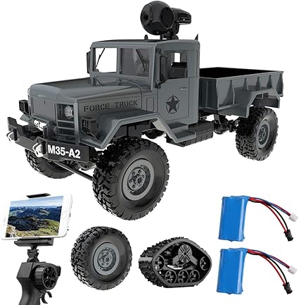 camion militar a control remoto