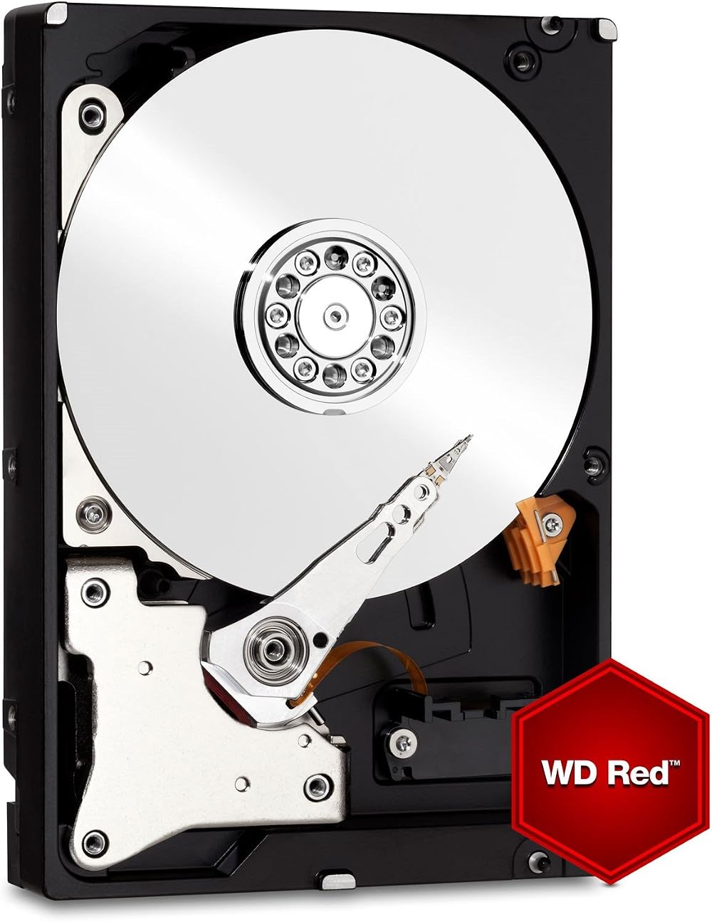 WD Red 5TB NAS Hard Drive 3.5 Inch SATA 6Gb/s 64MB Cache Intellipower