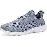VAMJAM Men's Running Shoes Ultra Lightweight Breathable Walking Shoes Non Slip Athletic Fashion Sneakers Mesh Workout Casual Sports Shoes