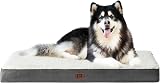 EHEYCIGA Orthopedic Extra Large Dog Bed Mattress 127x91x10cm White