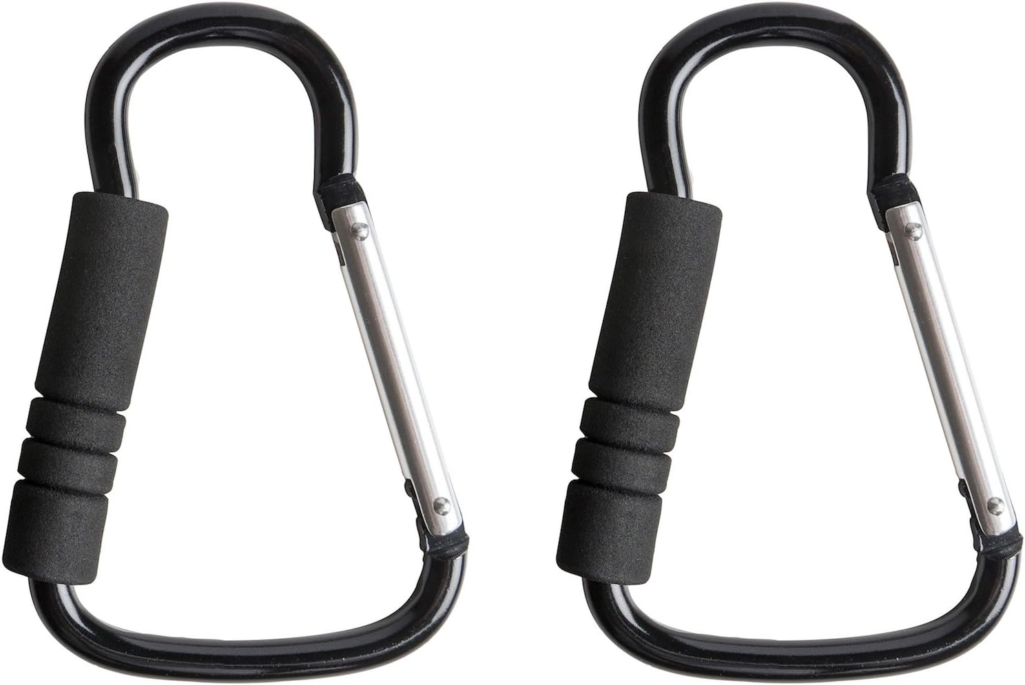 Stroller Hooks, KidLuf Stroller Hooks Multi Purpose Hooks, Hanger for Baby Diaper Bags, Groceries, Clothing Great Accessory for Mommy When Jogging, Walking or Shopping (2 Pack) New Design