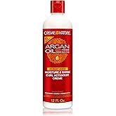 Creme of Nature Moisture & Shine Curl Activator Creme, Defines & Smooths Curls, Anti-Frizz, Hydrating Formula with Argan Oil 