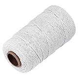 White Cotton Butchers Twine String - Ohtomber 328