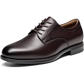 Bruno Marc Men's Classic Leather Dress Shoes | Comfort Oxfords Business Formal Lace Up Derby Shoes
