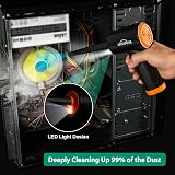 WHATOOK Compressed Air Duster Electric 60000 RPM 3-Speed USB-C view 6