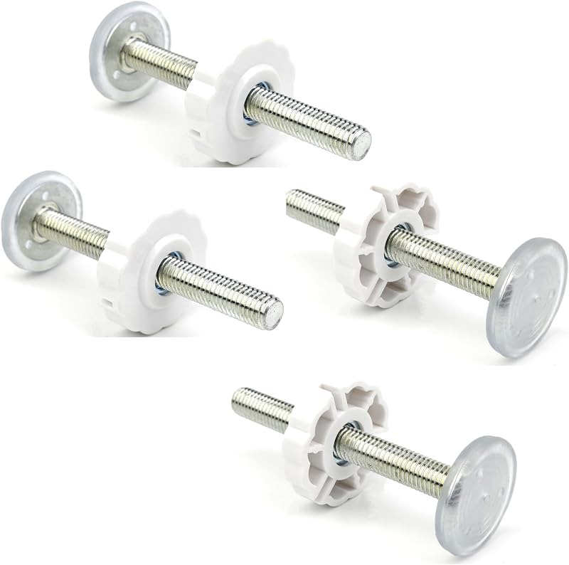 SZWLJ Stair Gate Pressure Fit Spares Set 4 Pack 10 cm White M10