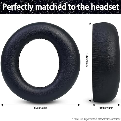 Earpads Replacement for Sony PlayStation Pulse 3D Wireless Headset