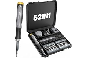 Wesdut 52in1 Precision Screwdriver Set, [Super Durable] Small Repair Kit, PC Accessories, PS5 Cleaning Kit, Tool Sets for Men, Fit MacBook, Computer, Laptop, Watch, PS4, Xbox, Eyeglass, Console More