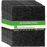 8 Pack Replacement Filter Compatible with Winix Air Purifier,Activated Carbon Pre Filters for Winix C545,Air Purifier Replacements for Filter S