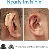 TKING Rechargeable RIE Receiver In Ear Sound Amplifier for TV Music view 7