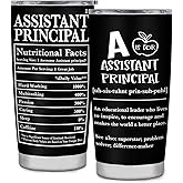 BDANTUMBLER Assistant Principal Gifts, Assistant principal Appreciation gifts, Assistant Principal Tumbler 20oz, Best Gift for Assistant Principal Day, Teacher Appreciation Day, Birthday, Retirement