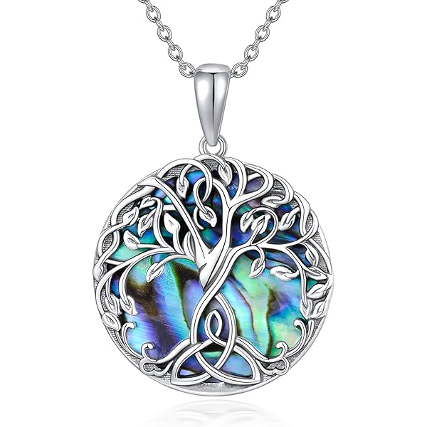 Tree Of Life Triple Moon Silver Locket, Handmade Spell Locket With