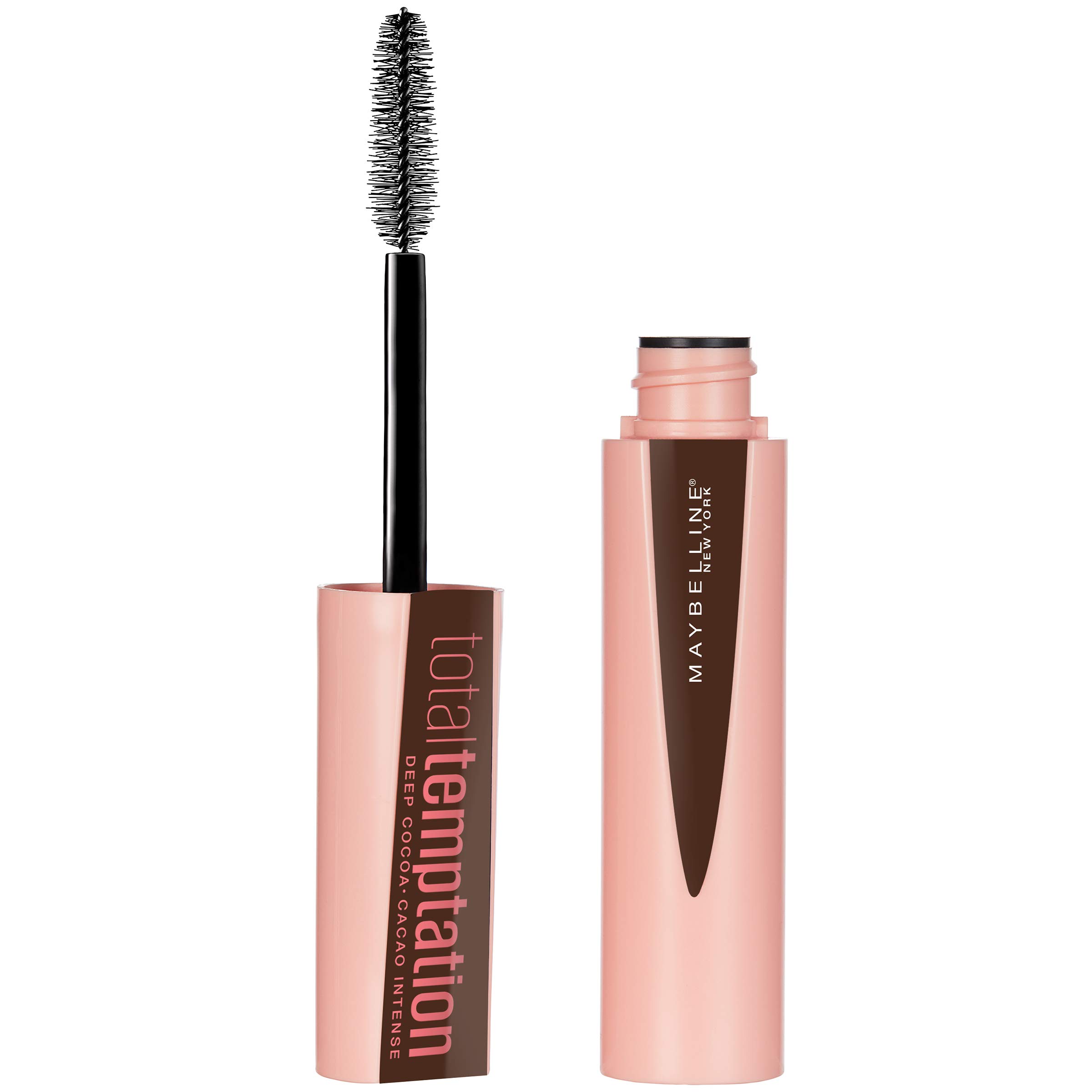 MAYBELLINE - Total Temptation Mascara Waterproof Deep Cocoa - 0.27 fl oz (8 ml)