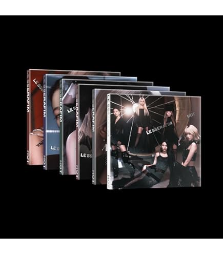 Amazon.com: LE SSERAFIM HOT 5th Mini Album (Compact Ver. - SAKURA