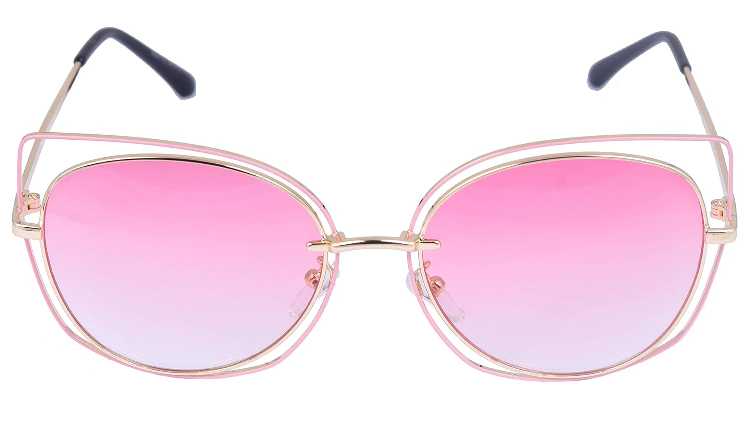 pink see through sunglasses