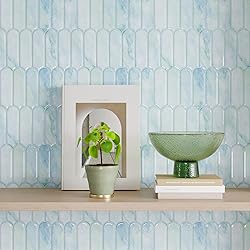 CHIHUT 16 Sheets Stick on Backsplash Tiles for