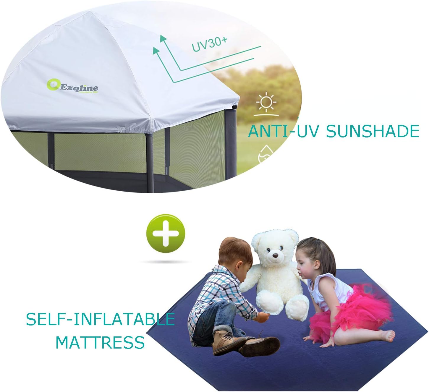 exqline baby playpen