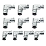 Qlvily 10 Pieces 1/2 Inch EMT to EMT 90 Degree