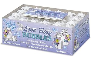 Love Bird Wedding Bubbles Favors, 24ct