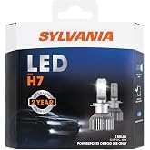 SYLVANIA H7 LED Headlights for Off Road Powersports &amp; Fog Light Bulb, 6000K Cool White