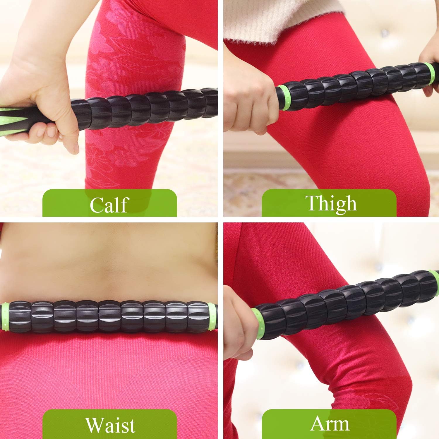 Muscle Roller, Massage Roller Stick for Athletes, Help Reducing Muscle Soreness Cramping Tightness Leg Arms Back Calves Muscle Massager: Health & Personal Care