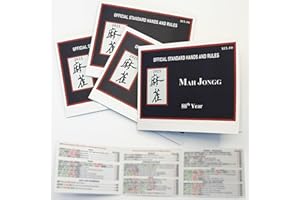 Quzimo 2025 Mahjong Card- Large Size -4Pcs