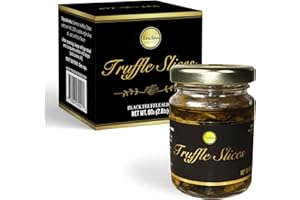 GREENFIT Tradino Premium Black Truffle Slices | Artisanal Italian Truffles | Fresh Black Truffle Carpaccio | Gourmet Finishing & Culinary Gift | 80g (2.8 oz)