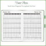 Thboxes Academic Diary 2026-2027 A5 Day a Page July 2026 July 2027 Green view 5