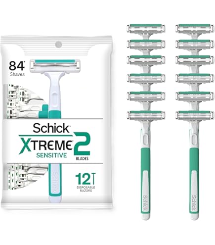 Amazon.com: Schick Exacta2 Sensitive Disposable Shaver 20p (10