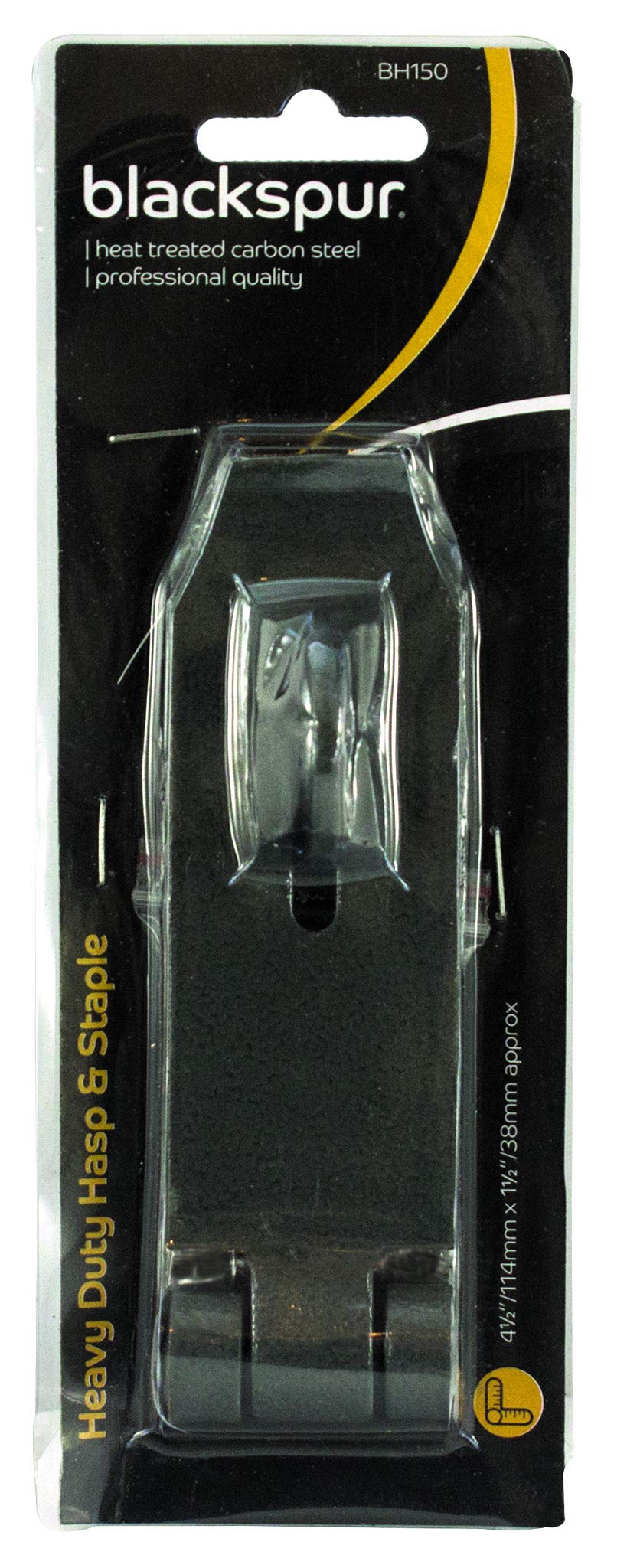 Blackspur BB-BH150 4 1/2" X 1 1/2" HEAVY DUTY HASP AND STAPLE