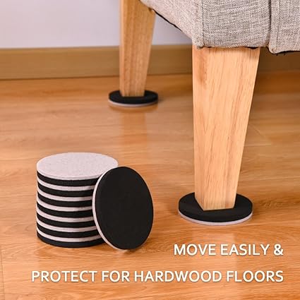 16pcs Furniture Sliders 3 5 Inch Felt Sliders Furniture Moving