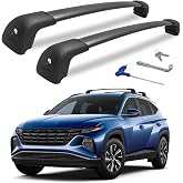 Roof Rack Cross Bars Fit for Hyundai Tucson 2016-2026 SEL/N Line/Limited | Aluminum Anti-Rust Crossbars for Rooftop Cargo Luggage Kayak Canoe Bike Snowboard