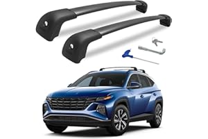 HmmtyRack 300lbs Roof Rack Cross Bars Compatible with Hyundai Tucson 2016-2026 SE/SEL/N Line/Limited with Lock, Aluminum Anti-Rust Crossbars for Rooftop Cargo Luggage Kayak Canoe Bike Snowboard