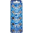 Renata 357 SR44W Batteries - 1.55V Silver Oxide 357 Watch Battery (10 Count)