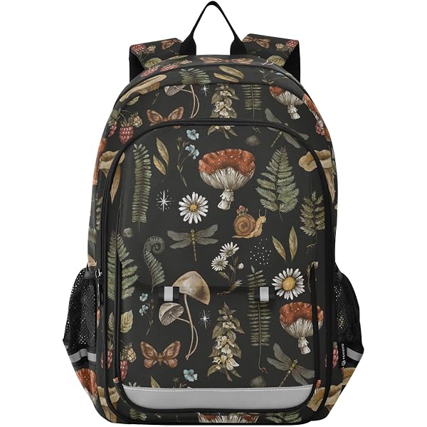 ALAZA Cute Giraffe Tropical Plants Backpack - School Bag For Boys & Girls, Lightweight Water Resistant Daypack