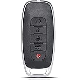 SUPALAND Key Fob Keyless Entry Fits for Nissan Versa Sentra 2023 2024 2025 Remote Control Key Replacement FCC ID: KR5TXPZ3 PN:285E3-6LY5E, S180146126 5-Button