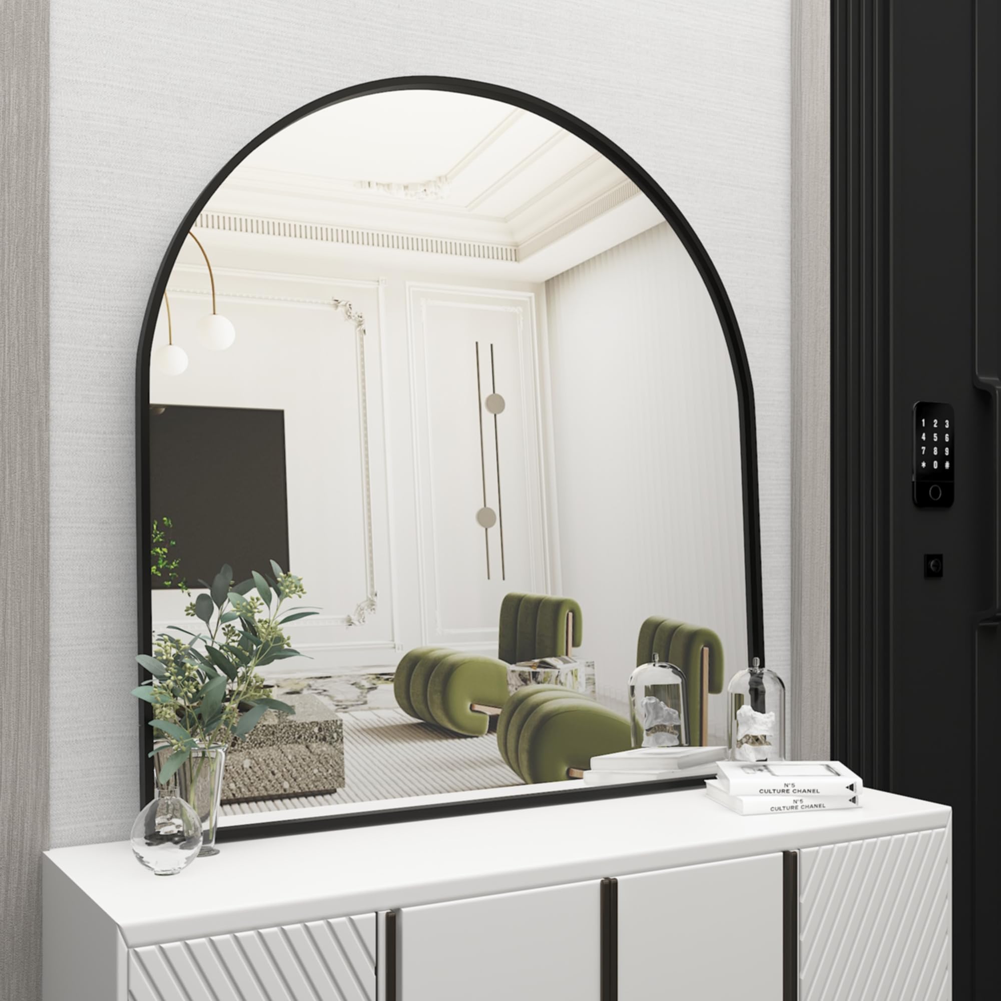 NEUWEABY Arched Mirror