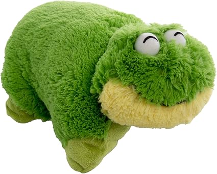 Amazon Com Pillow Pets Pee Wees Frog Toys Games