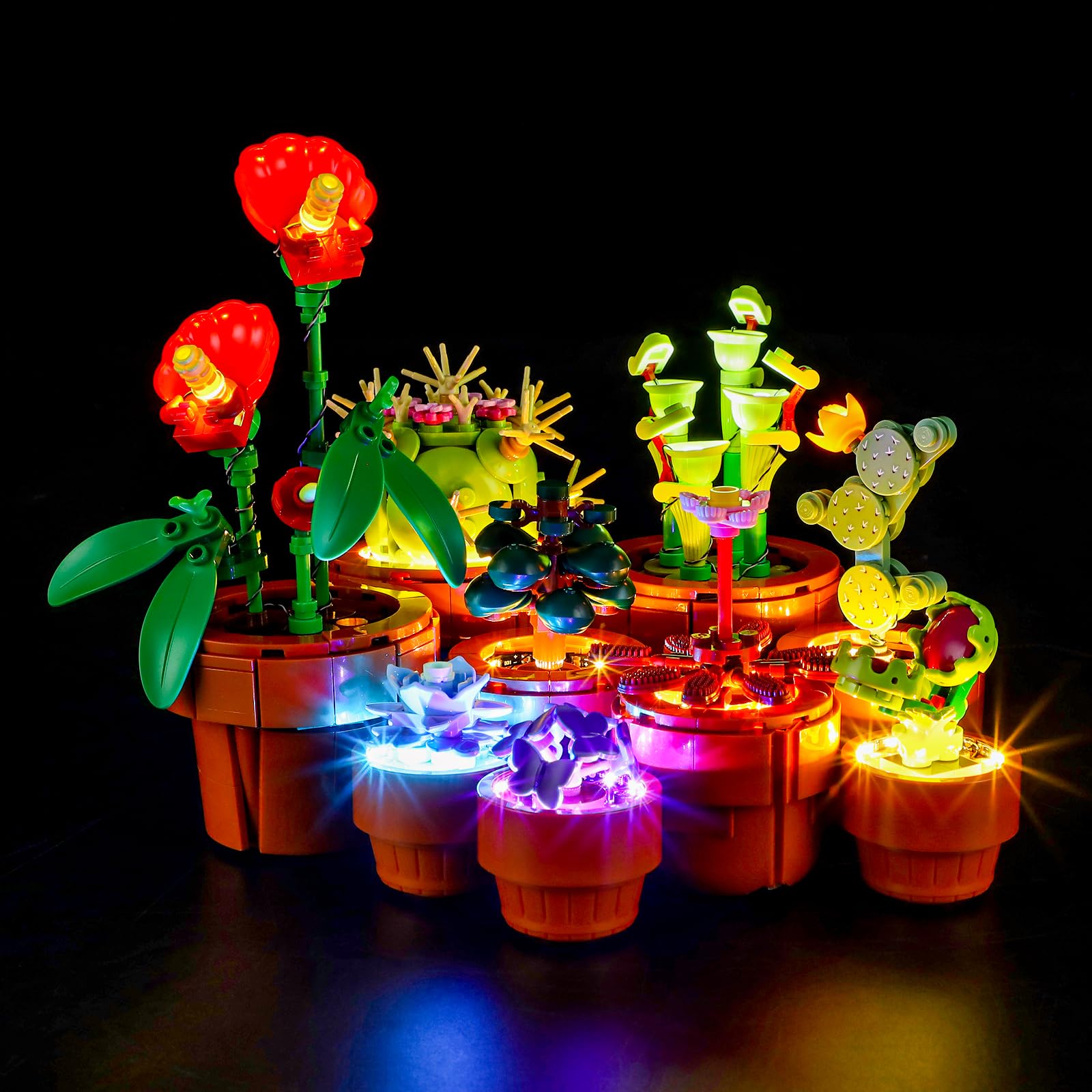 BRIKSMAX Led Lighting Kit for Lego-10329 Tiny Plants - Compatible with Lego Icons Building Set- Not Include Lego Set — image 1