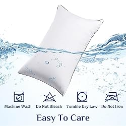 JOLLYVOGUE Pillows Queen Size Set of 4 for