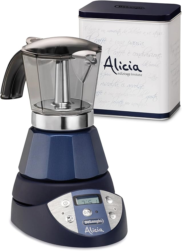 De'Longhi ALICIA EMKE42.BL "Edizione limitata" Moka elettrica Amazon